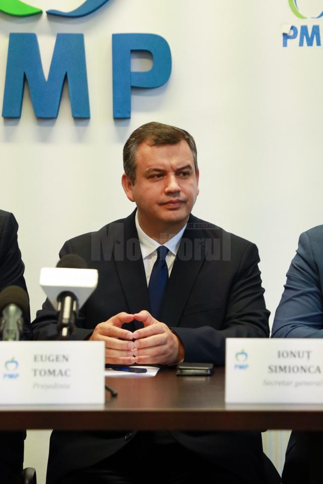 Președintele PMP Eugen Tomac