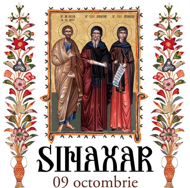 Sinaxar 09 octombrie 2023