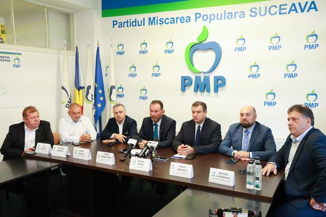 Conferinţă de presă a liderilor PMP