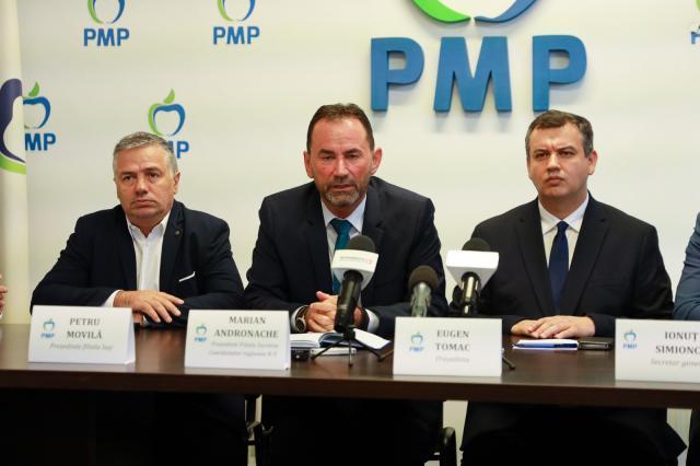 Marian Andronache și lideri ai PMP