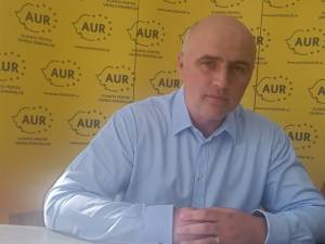 Liderul AUR Suceava, deputatul Doru Acatrinei