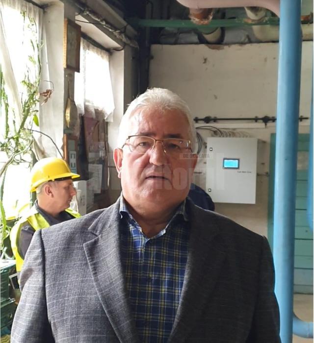 Primarul Sucevei, prezent  la un punct termic unde se fac manevrele de furnizare a căldurii, în cadrul probelor la cald