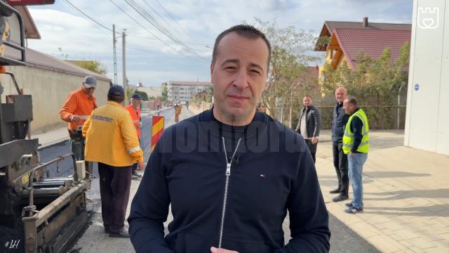 Lucian Harșovschi: „Lucrările pe strada Fagului din cartierul Burdujeni continuă, deși ritmul acestora nu a fost unul alert, așa cum ne-am fi dorit”