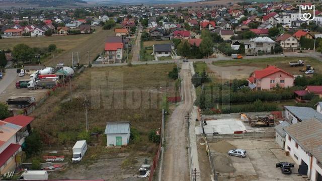 Strada Fagului, din Burdujeni - tronsonul II, care urmeaza să fie modernizat