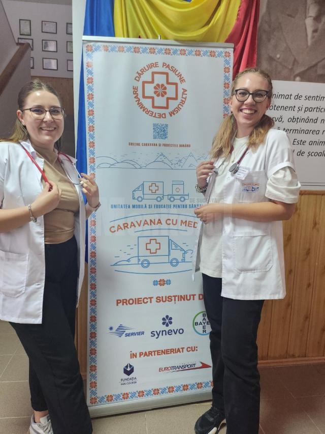 Aproape 90 de săteni din Pleșești au fost consultați gratuit de Caravana cu Medici