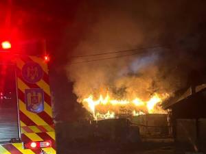 O casă din localitatea Frasin a ars în noaptea de marți spre miercuri