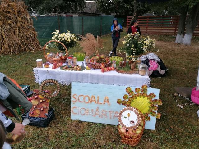 Târgul de toamnă, de la Şcoala Ciomârtan