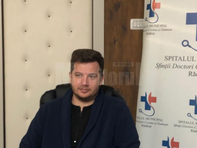 Managerul Spitalului Municipal Rădăuți, dr. Flaviu Sima