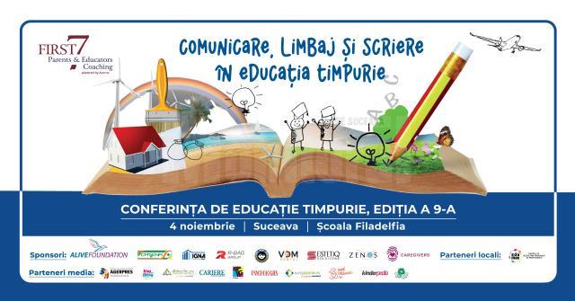 Conferință de Educație Timpurie, cu prezența unor experți internaționali, la Suceava