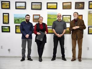 Artistul Daniel Pintilei și-a expus lucrările la Galeria de Artă Zamca