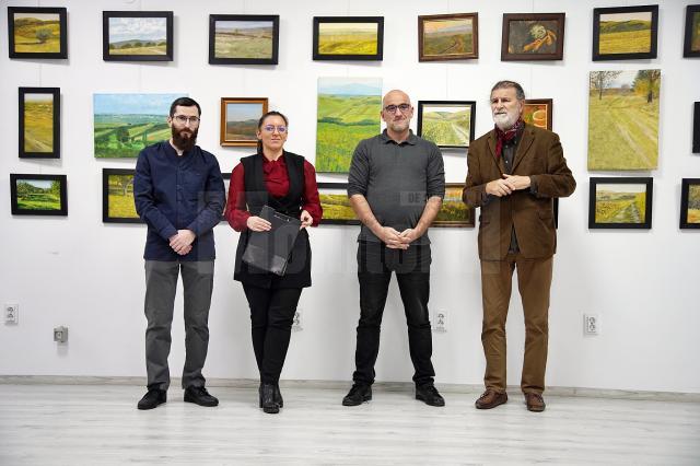 Artistul Daniel Pintilei și-a expus lucrările la Galeria de Artă Zamca