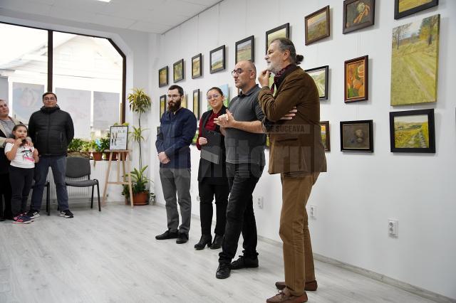 Artistul Daniel Pintilei și-a expus lucrările la Galeria de Artă Zamca