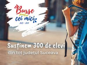 300 de burse pentru cei mai buni elevi din județul Suceava, acordate de CAR Învățământ Fălticeni