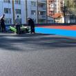 Teren de sport modern de la Colegiul Tehnic de Industrie Alimentară, în urma unei investiții de 600.000 lei a Primăriei Suceava