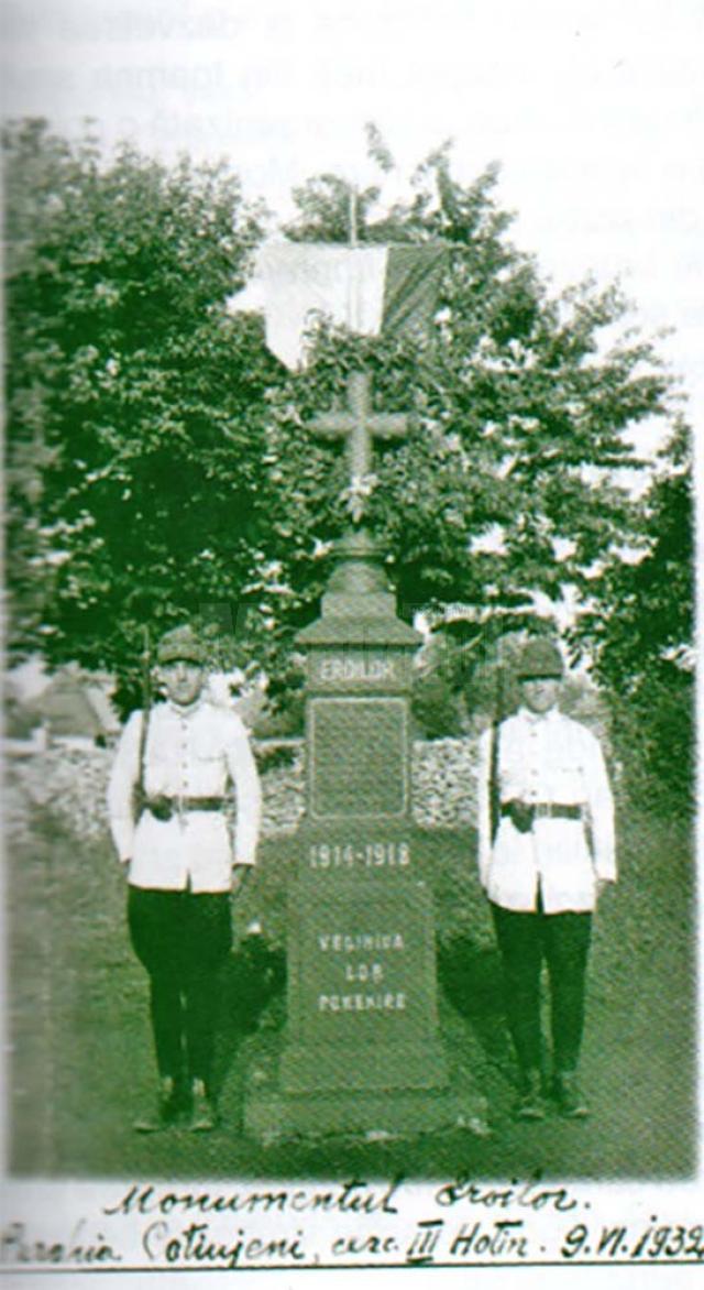 Monumentele românești interbelice din episcopia Hotinului