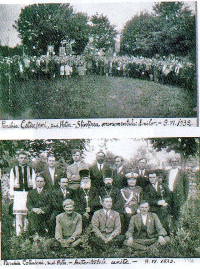 Monumentele românești interbelice din episcopia Hotinului