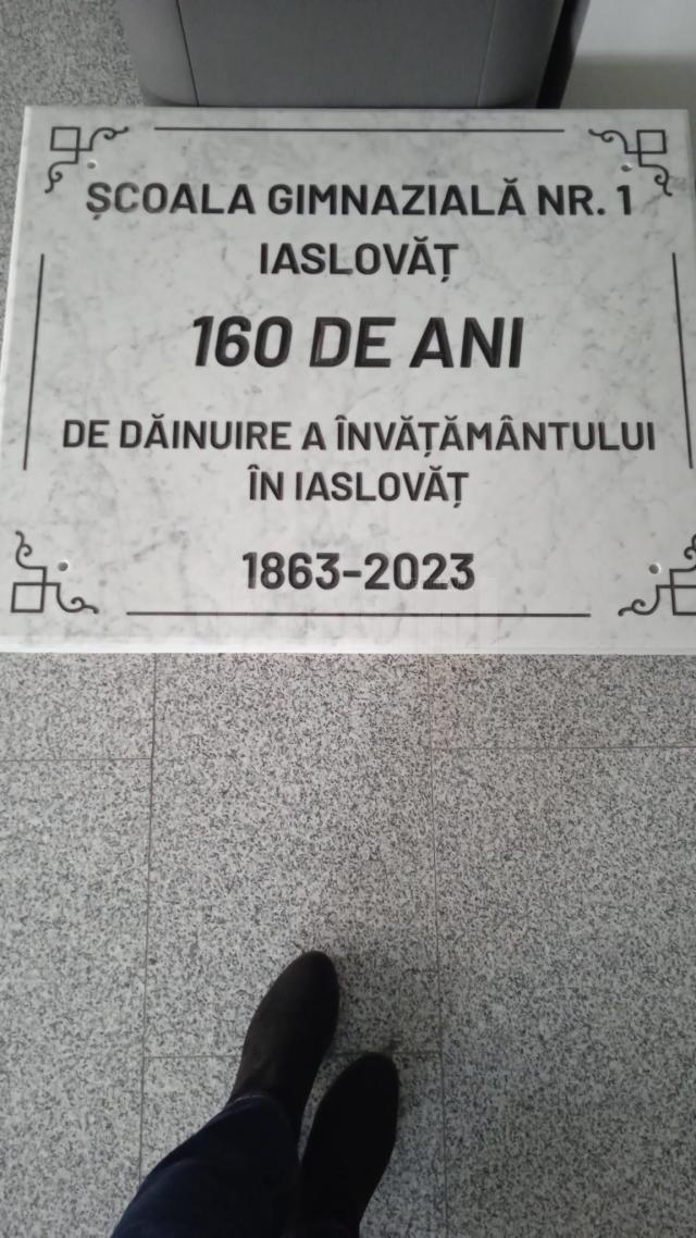 Școala Gimnazială Iaslovăț, la ceas aniversar