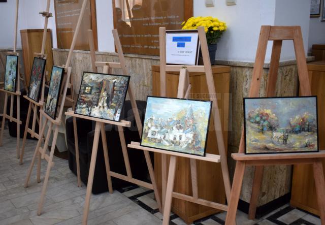 Vernisajul expoziției „Anotimpurile artei” a artistului plastic Iosif Csukat