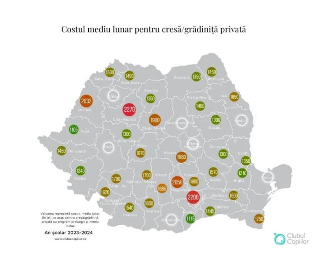 Suceava, printre județele cu cele mai mici tarife medii la creșele și grădinițele private. Foto:clubulcopiilor.ro