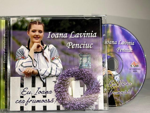 Ioana Penciuc, o fată de numai 16 ani, și-a lansat primul album discografic, intitulat „Eu, Ioana cea frumoasă!”