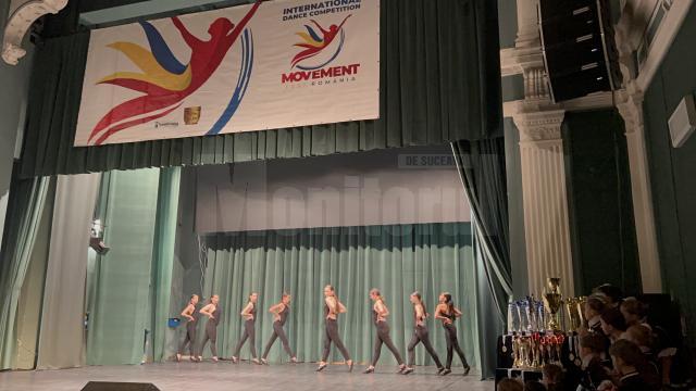 Omnia Ballet a obținut Trofeul Movement Fest România, după ce a concurat cu 36 de școli de dans, din trei țări