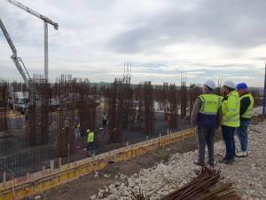 Cea mai mare lucrare de infrastructură sportivă din Suceava a ajuns la un grad de execuție de 20 la sută