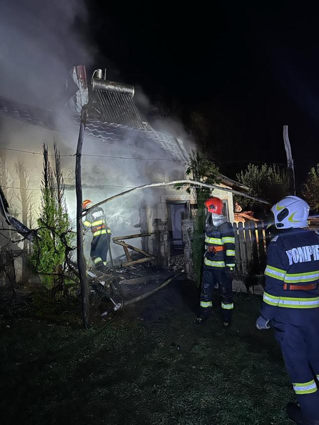 Incendiu la Părhăuți