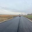 Vremea favorabilă permite continuarea lucrărilor de asfaltare pe drumurile județene