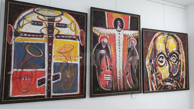 Vernisaj - expoziție de pictură - Muzeul Național al Bucovinei 10