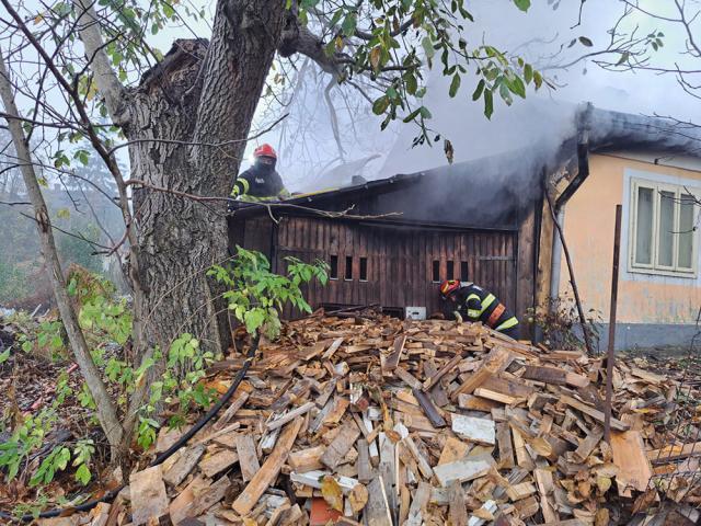 Incendiu la o gospodărie din Suceava