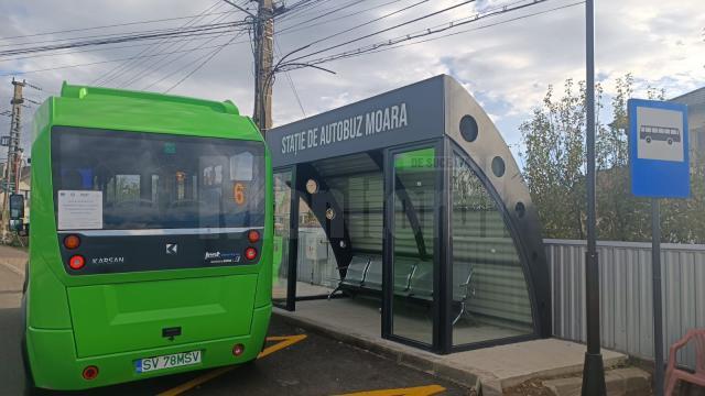 Stații moderne de autobuz la Moara