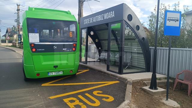 Stații moderne de autobuz la Moara