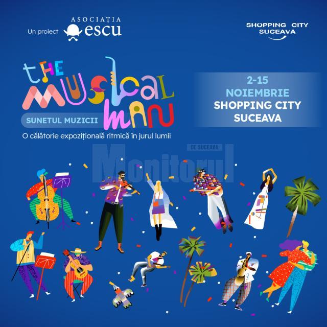 Expoziția „The Musical Man”, cu instrumente muzicale și sonorități din peste 15 țări, la Shopping City Suceava 6