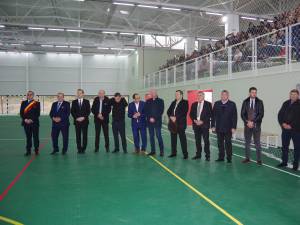 Sala de Sport Ancuta Bodnar din Vatra Moldovitei a fost construită printr-un propiect finanat prin CNI