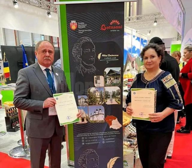 CJ Suceava a primit certificarea pentru recunoașterea calității de inițiator a rutei culturale Mihai Eminescu