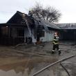 Incendiu puternic, duminică dimineață, la Mălini