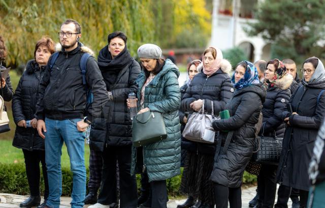 O parte a grupului aflat în pelerinaj