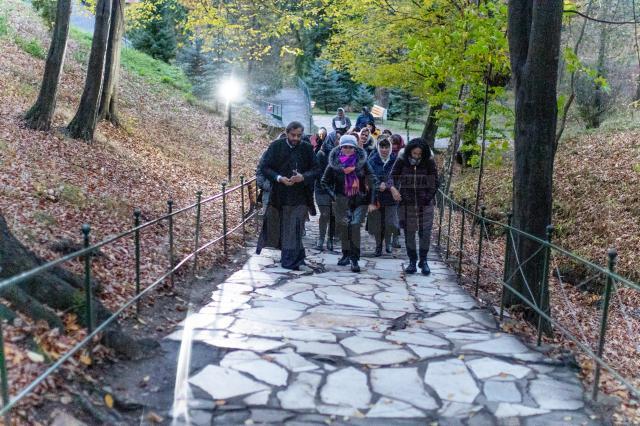 O parte a grupului aflat în pelerinaj