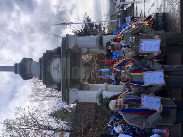 Ziua Veteranilor a fost comemorată la monumentul eroului poet Ioan Grosaru din satul Păiseni