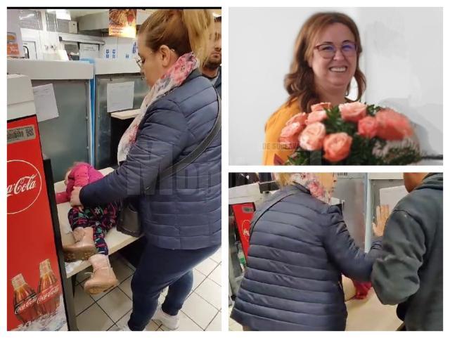 O fetiță care s-a înecat într-un supermarket a fost salvată de medicul ATI Violeta Ștefan