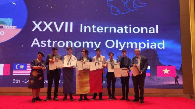 Lotul României de la Olimpiada de Astronomie din China