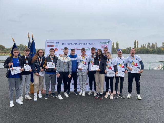 Canotorii de la CSM Suceava s-au întors multimedaliaţi de la Naționale