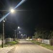 Iluminatul public în comuna Fântânele, asigurat cu 1.100 de lămpi LED