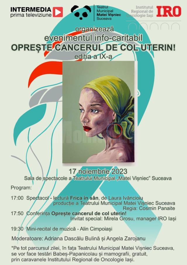 Mamografii gratuite, cu programare, în cadrul evenimentului „Opreşte cancerul de col uterin!”, din 17 noiembrie