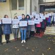 Protest spontan la Direcția de Sănătate Publică Suceava