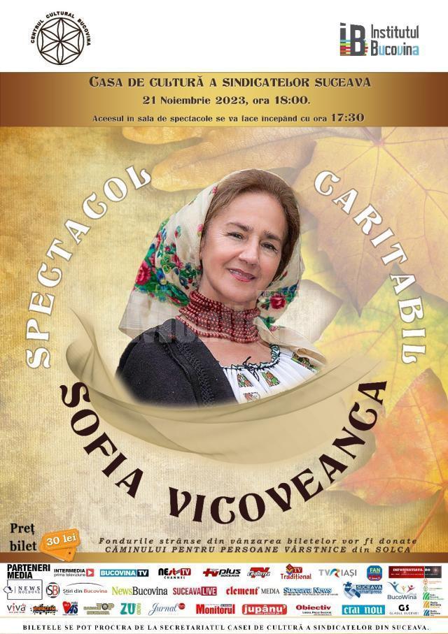 Sofia Vicoveanca sprijină bunicii de la Solca