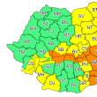 Ciclonul polar aduce iarna în weekend - cod galben și portocaliu în jumătate de țară