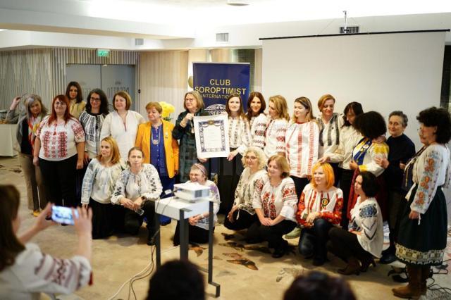 Zeci de persoane prezente la festivitatea de înființare a Clubului Soroptimist Internațional Suceava