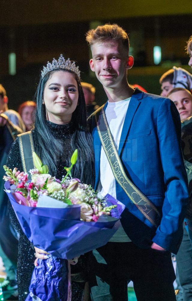 Alexandra Ungurean și Valentin Gavrilovici - Miss și Mister Boboc