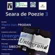 Poeții Florin Dan Prodan și Maria Curalariu, invitați, vineri, la Seara de poezie 3